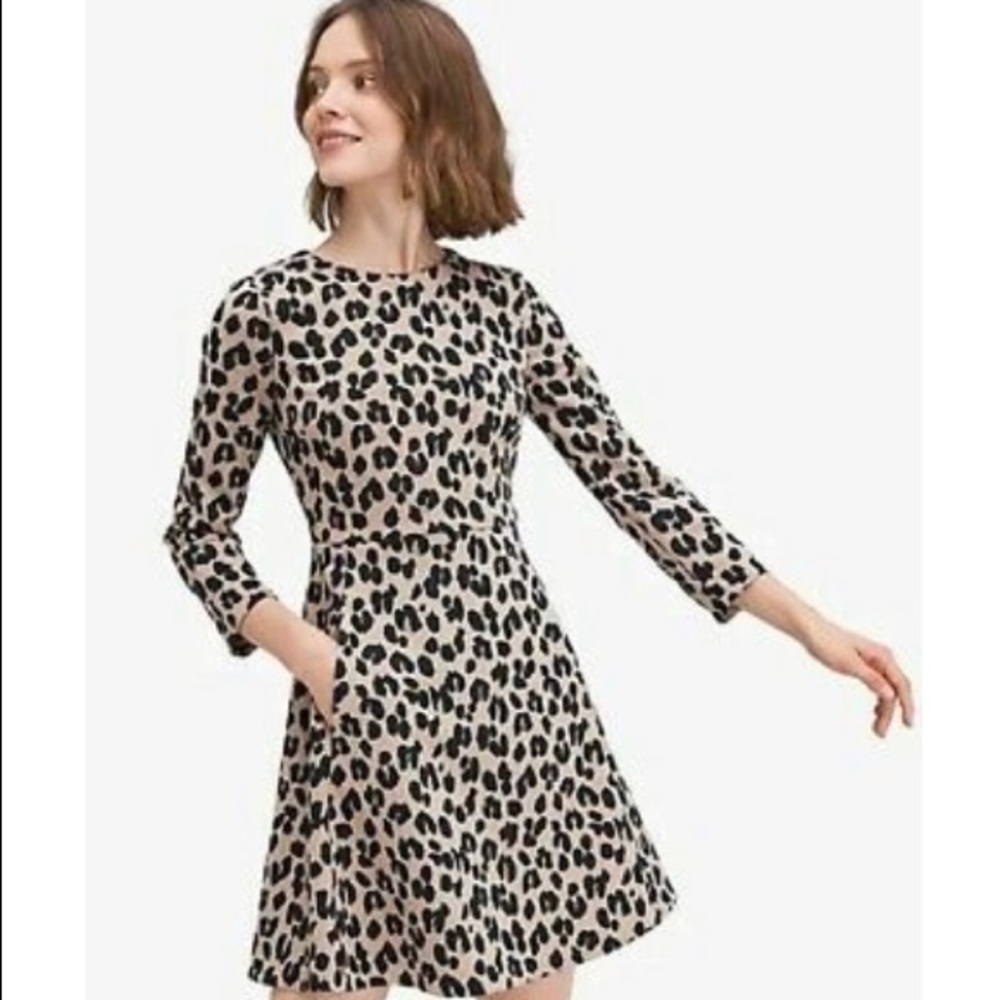 NWT Kate Spade Forest Feline knit Dress